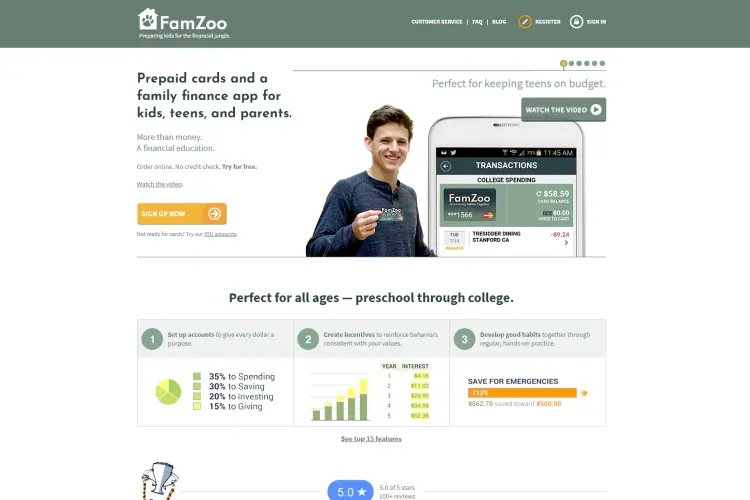 FamZooPrepaid Card 