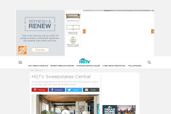 I Need Money Please Help Me: HGTV Giveaways