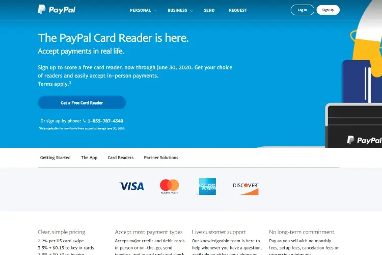 PayPal here