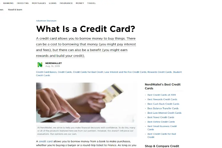 Credit card 