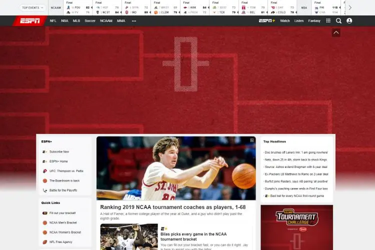Sports Streaming with ESPN