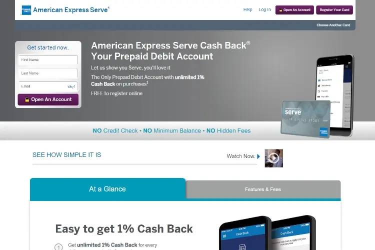 American Express ServeCash Back