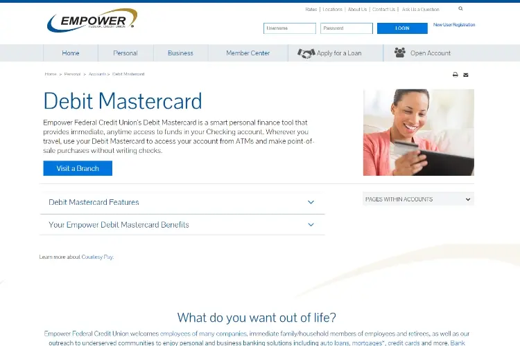 Empower Debit Card