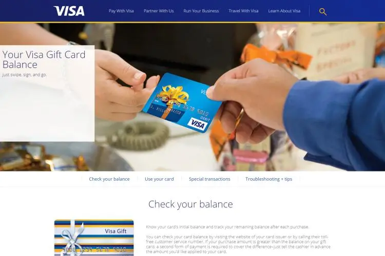 Check Credit Card Balance Visa