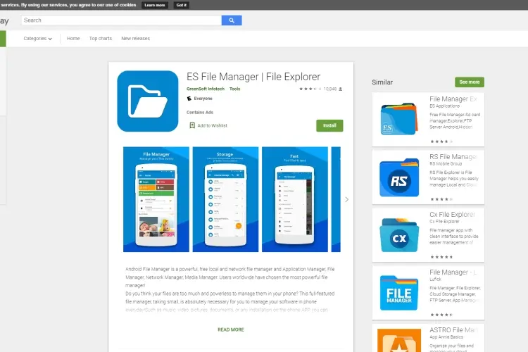 ES File Explorer