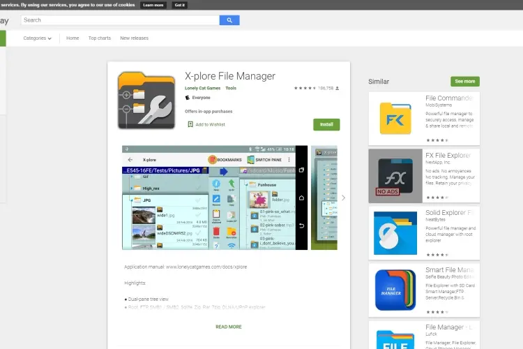 X-Plore File Manager