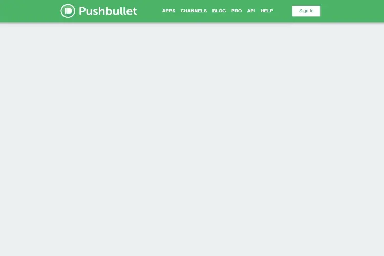 Pushbullet