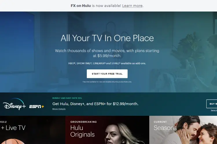 Best 20+ Free Movie Streaming Sites in 2023: Hulu